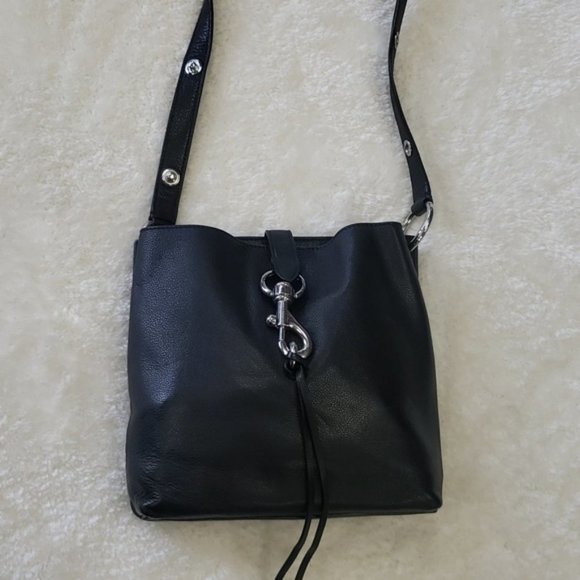 Rebecca Minkoff Megan Small Leather Feed Bag - Picture 3 of 5